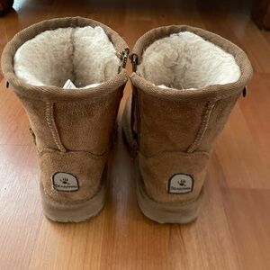 BearPaw Kids Brown Cozy Boots
